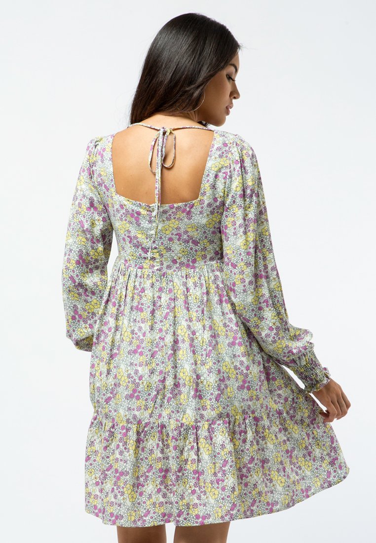 Square Neck Mini Dress