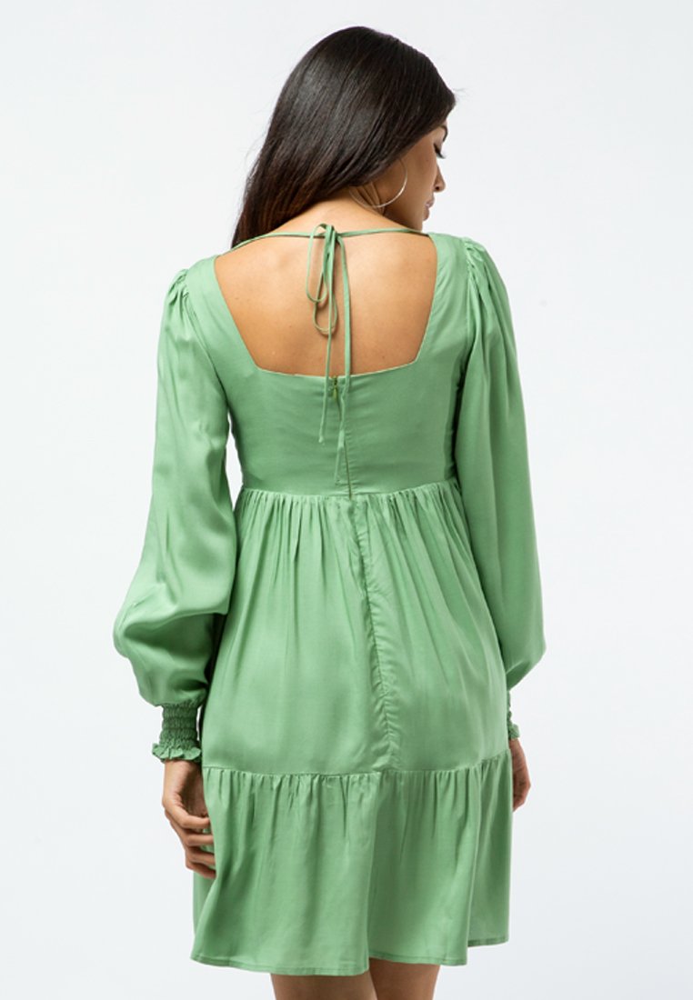 Square Neck Mini Dress