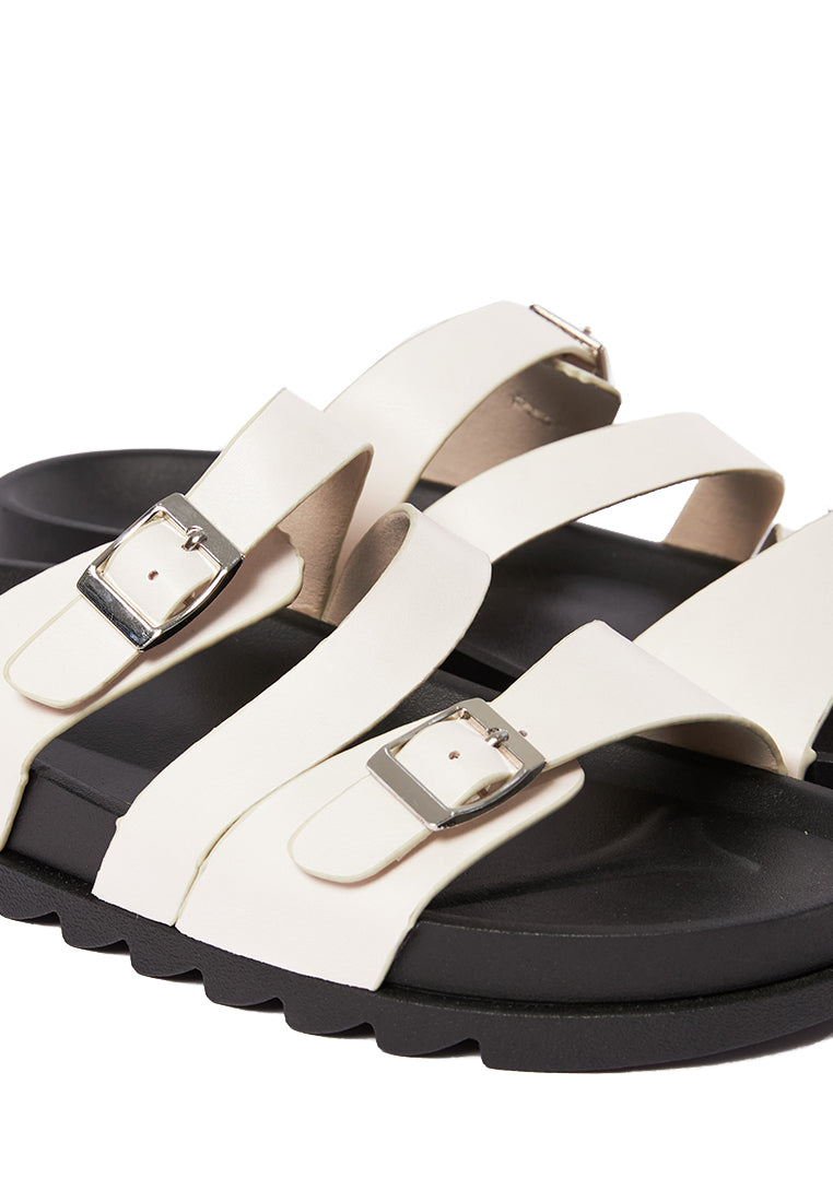 Triple Straps Sandals