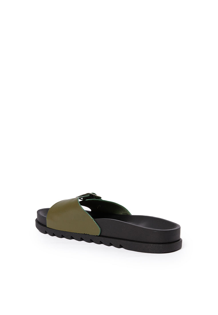 Buckle Sandals Olive