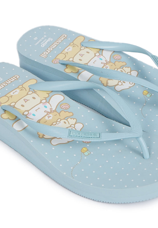 Cinnamoroll Flip Flop Light Blue