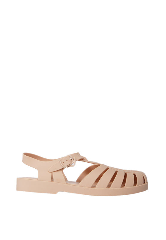 Beige Jelly Sandals
