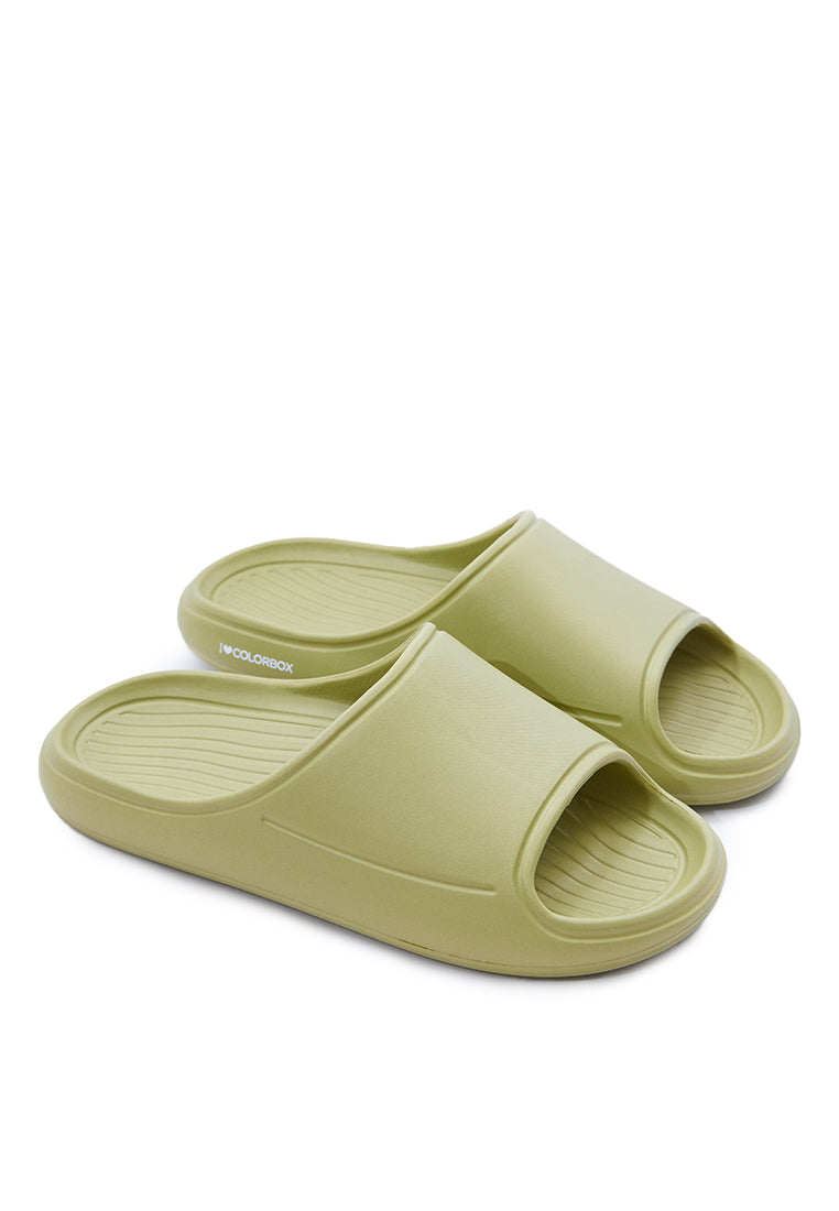 Olive Casual Slipper
