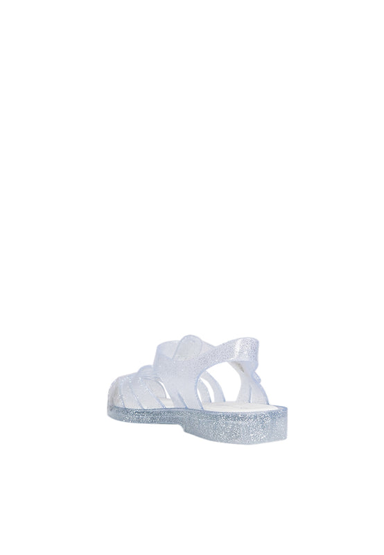 White Jelly Sandals