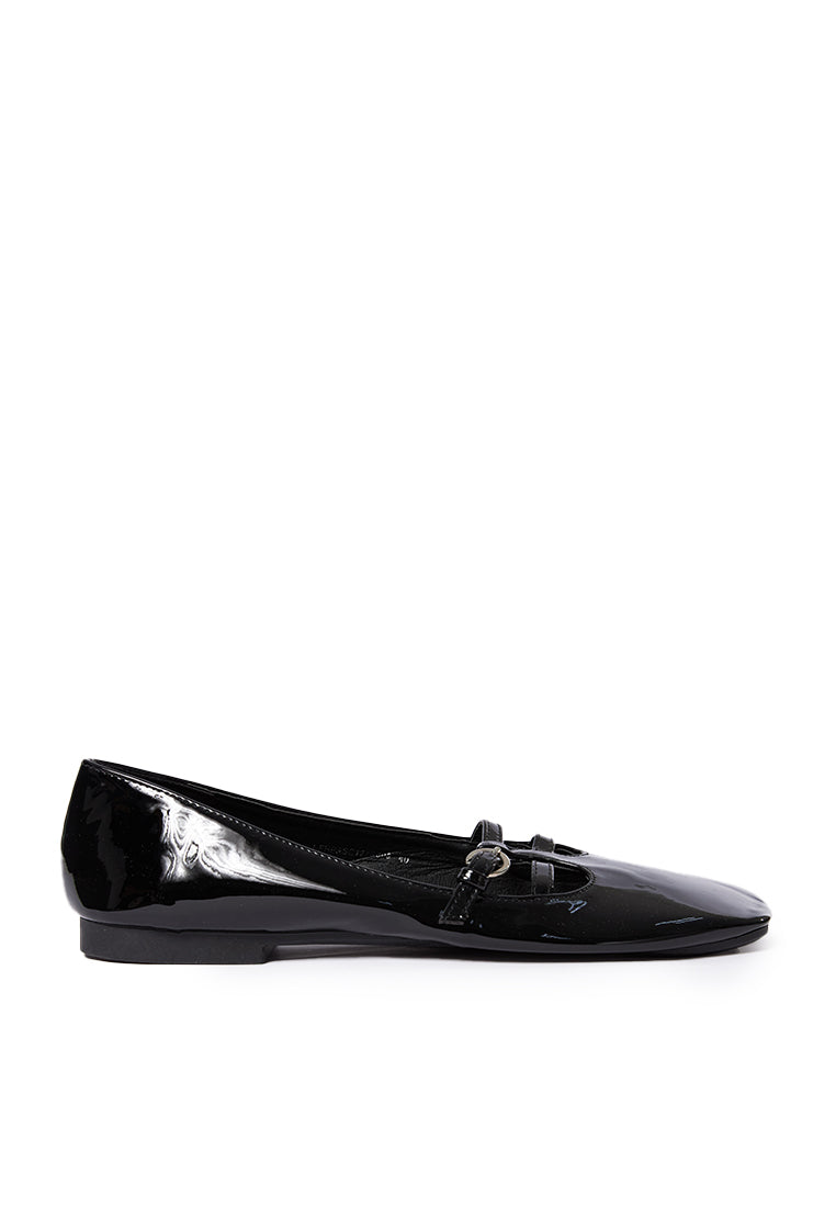 Black Ballerina Flats