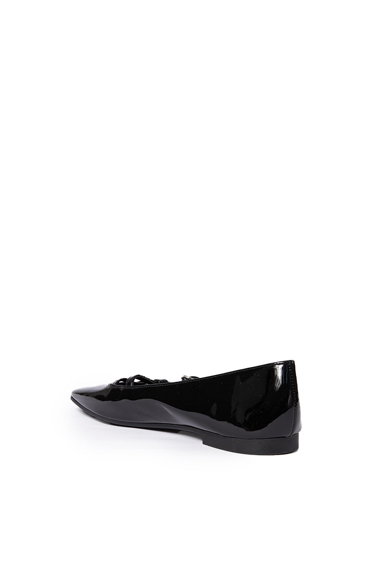 Black Ballerina Flats