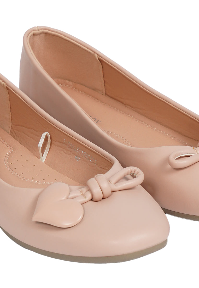 Dusty Pink Ballerina Flats