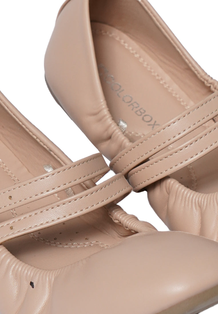 DUSTY PINK Flat Shoes