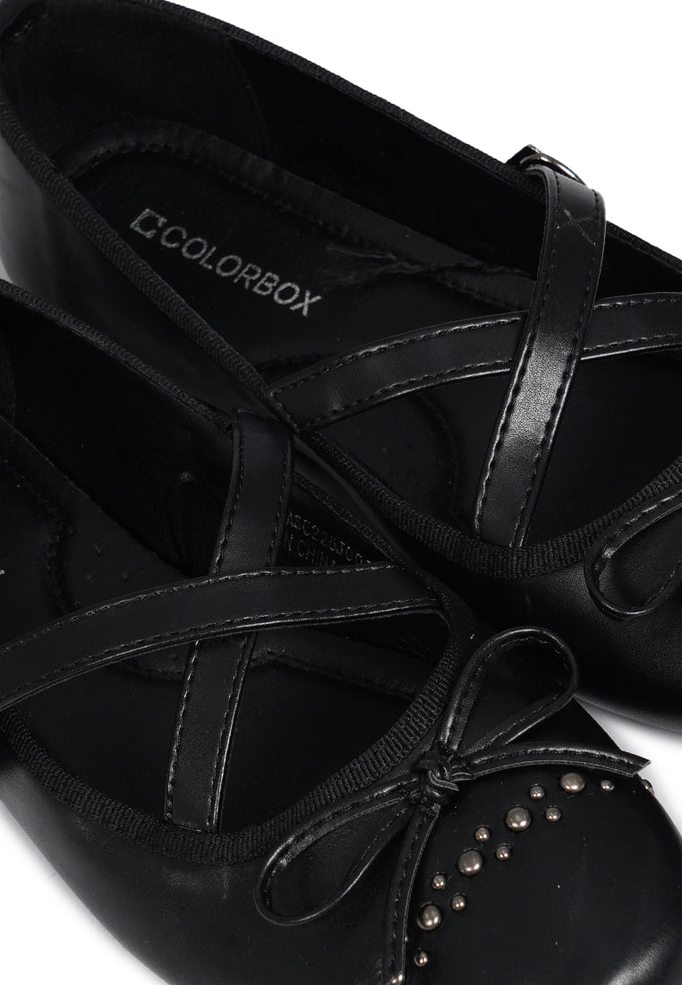 Black Flat Shoes