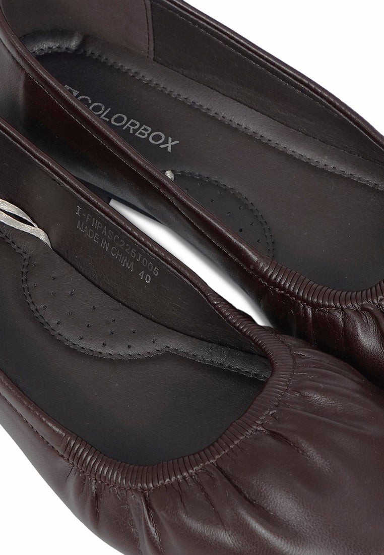 Brown Ballet Flats
