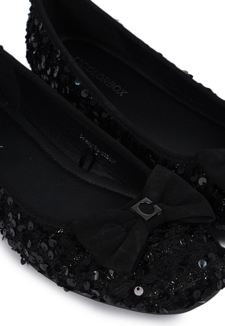 Black Flat Shoes