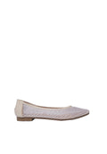 Cream Flat Shoes