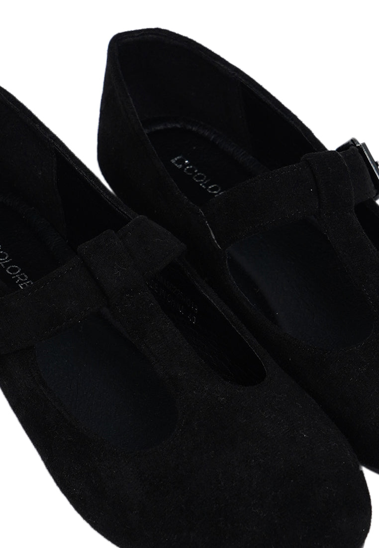 Black Flat Shoes