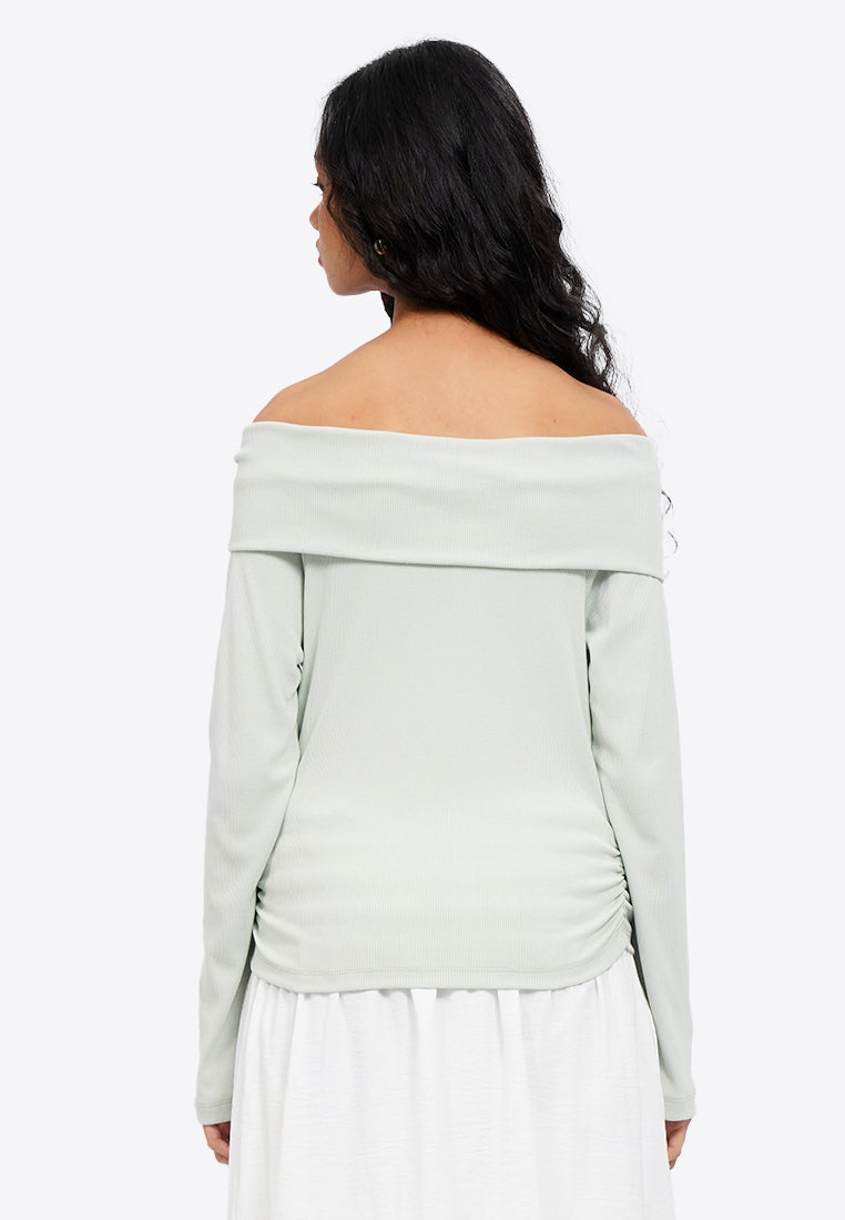 Bow Tie Off Shoulder Top