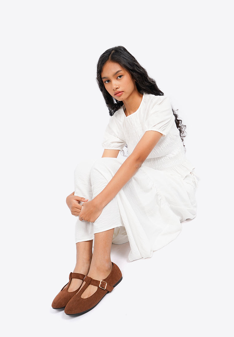 Brown Flat Shoes