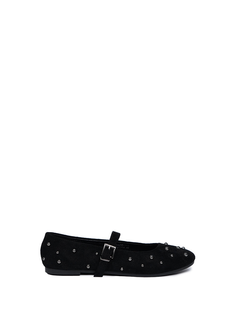 Black Flat Shoes