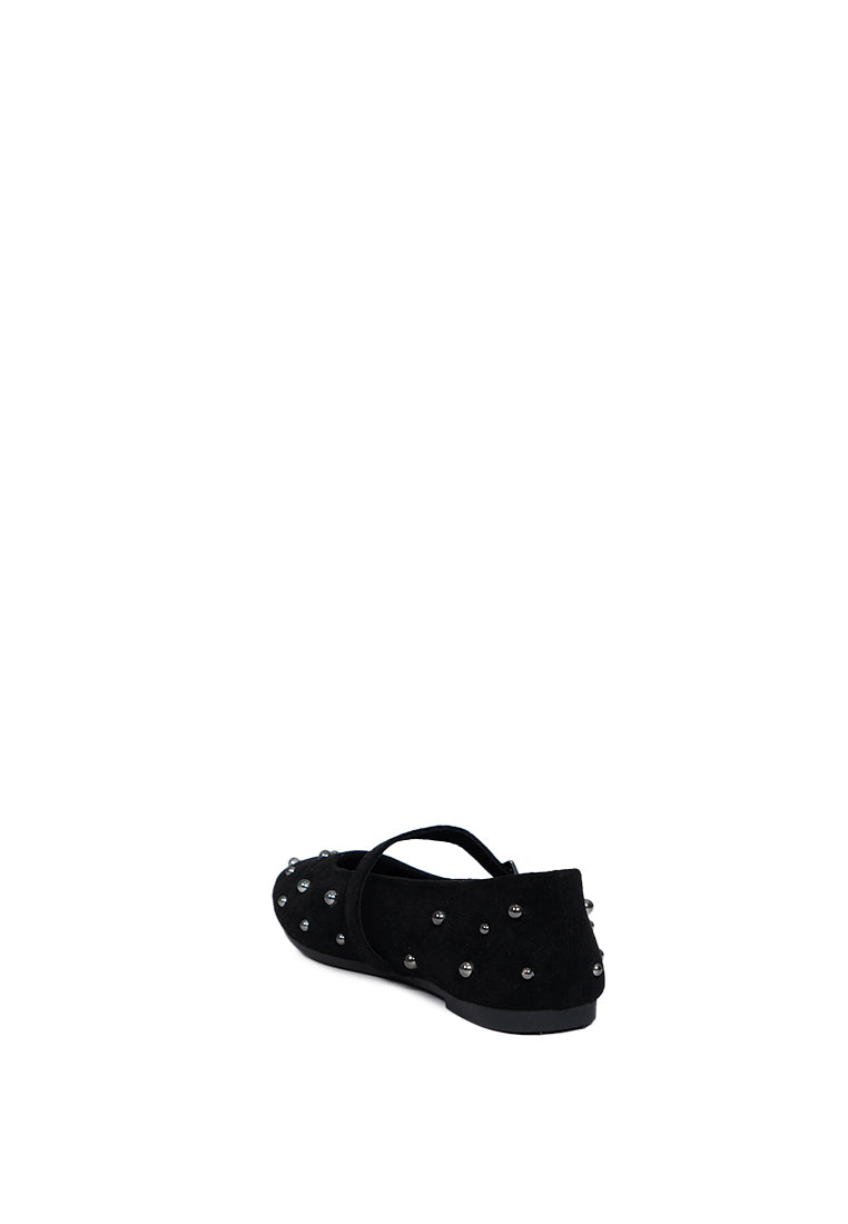 Black Flat Shoes