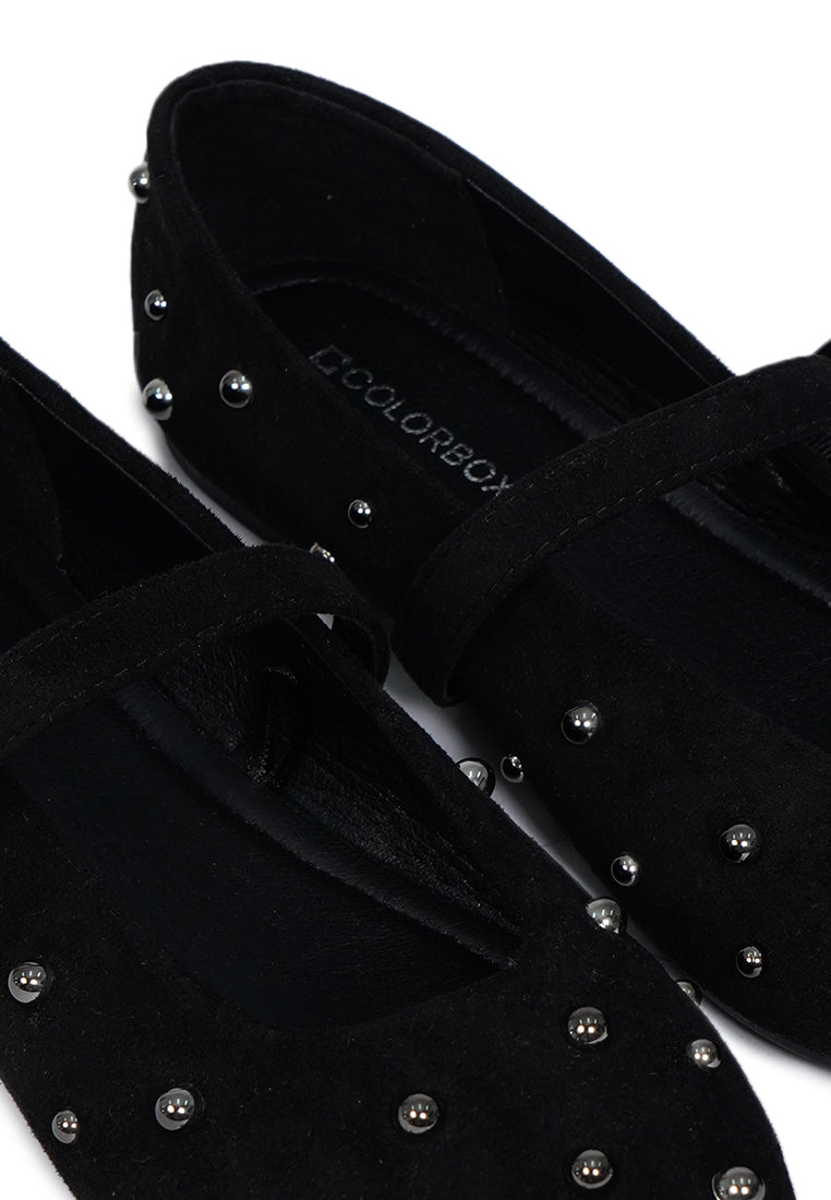 Black Flat Shoes