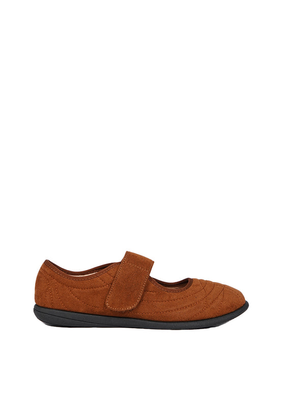 Brown Strap Sneakers