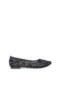Black Lace Flats