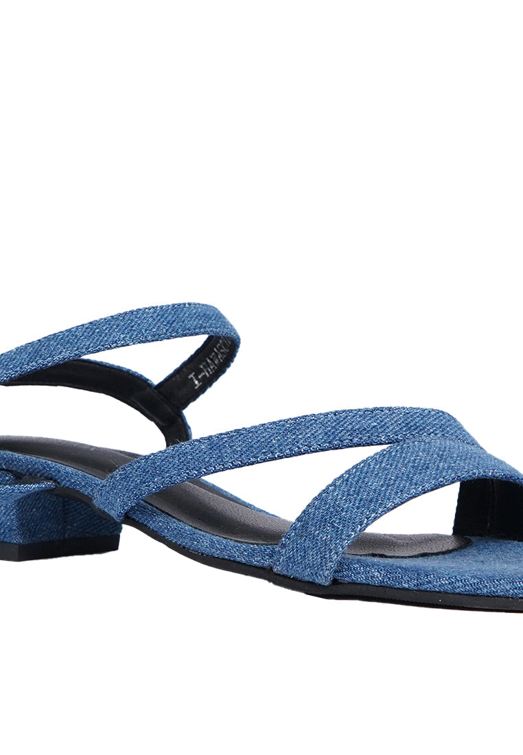 Heeled Sandals With Ankle Strap