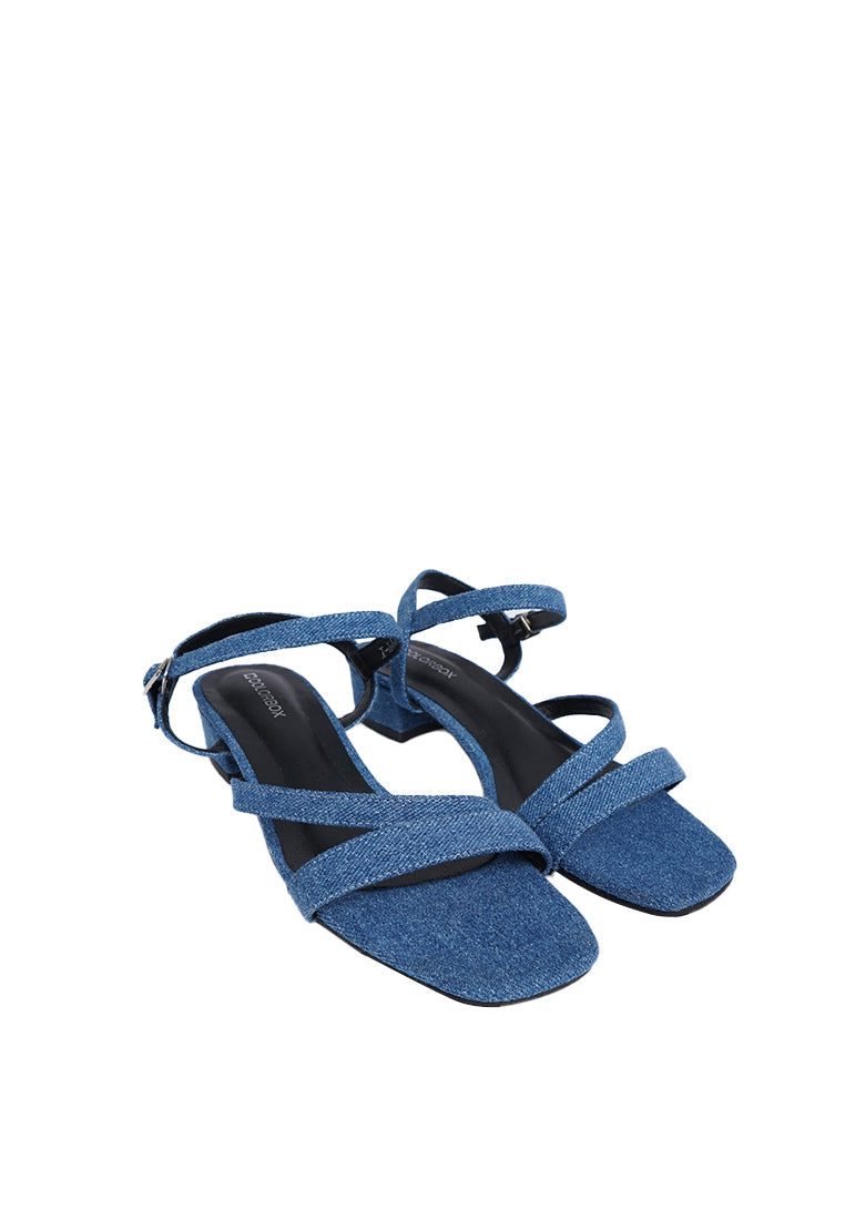 Heeled Sandals With Ankle Strap