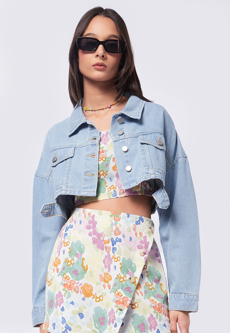 Crop Denim Jacket