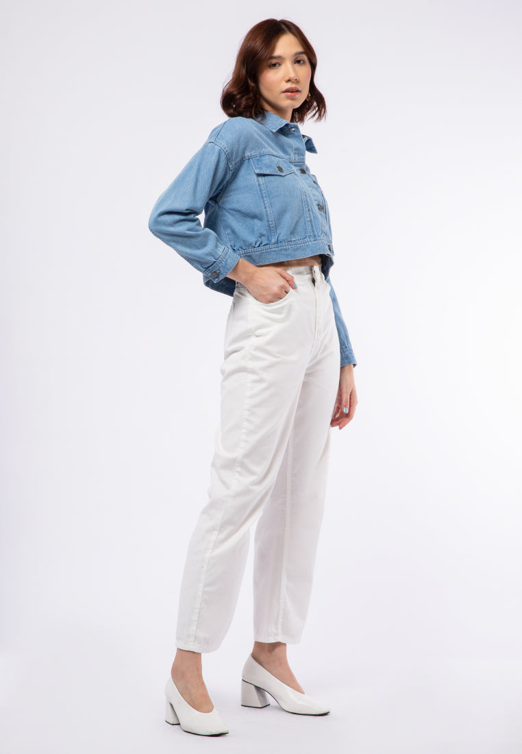 Crop Denim Jacket