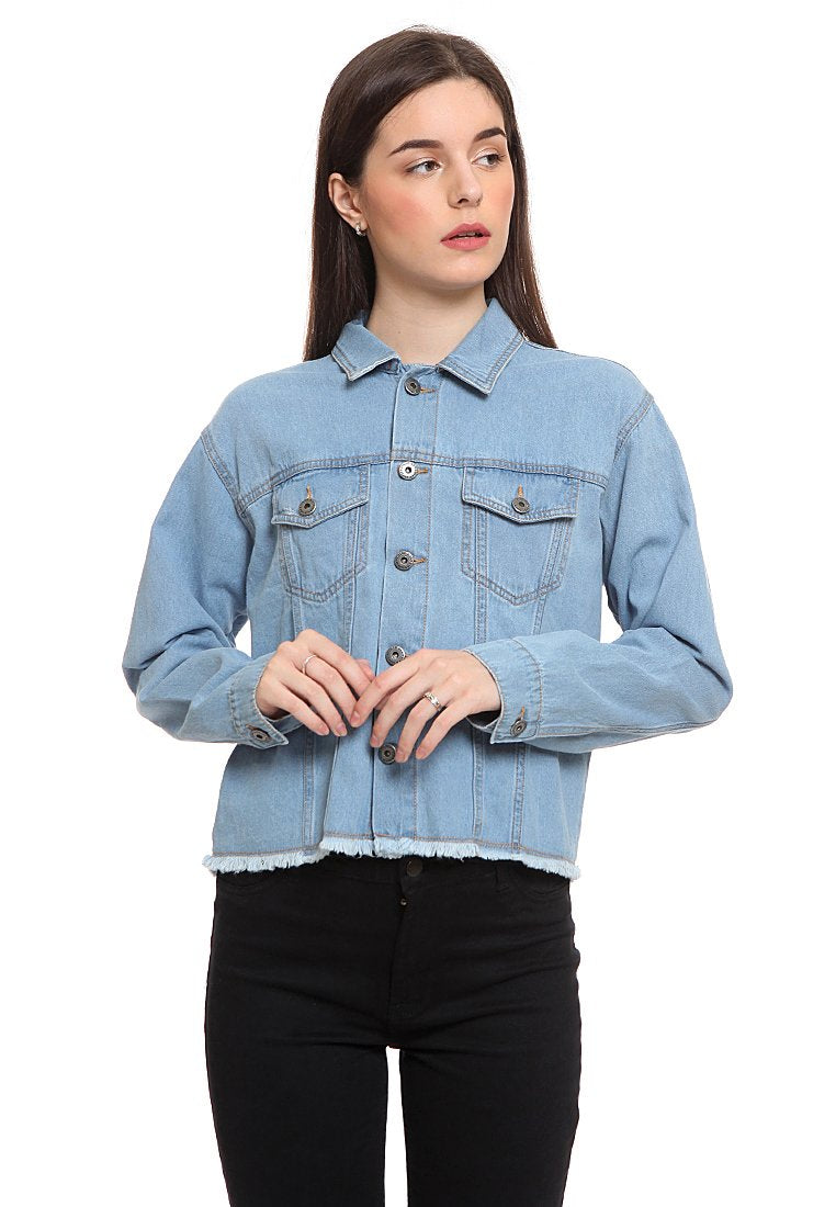 Crop Denim Jacket
