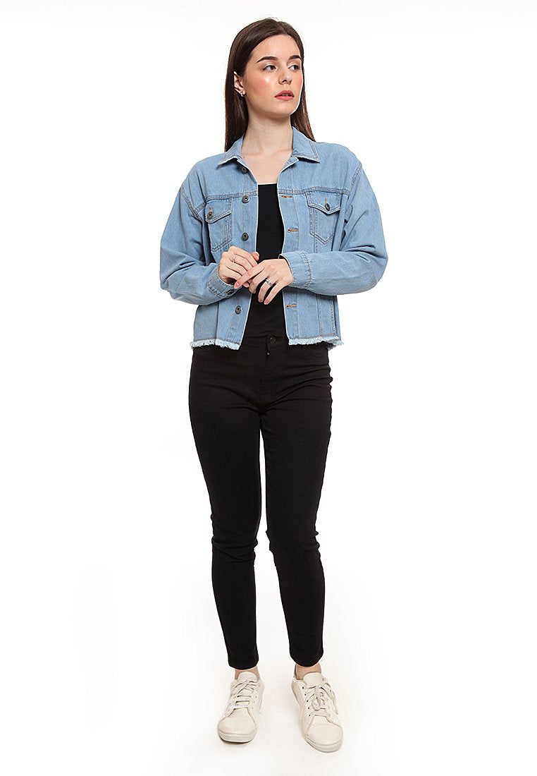 Crop Denim Jacket