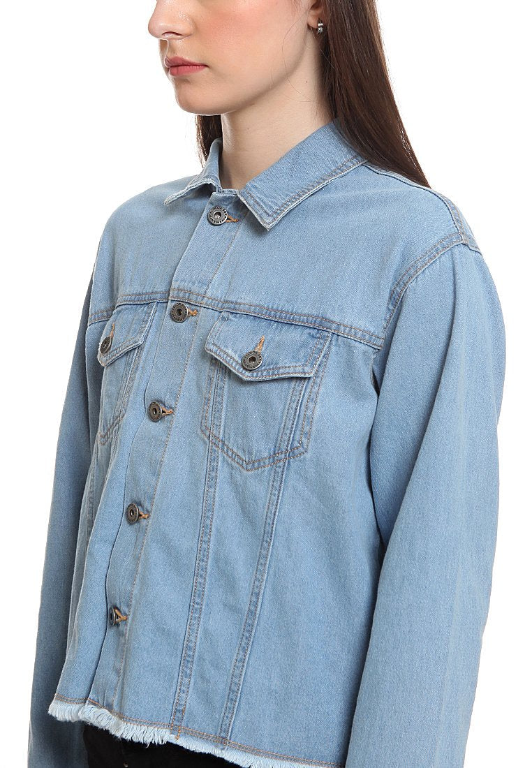 Crop Denim Jacket