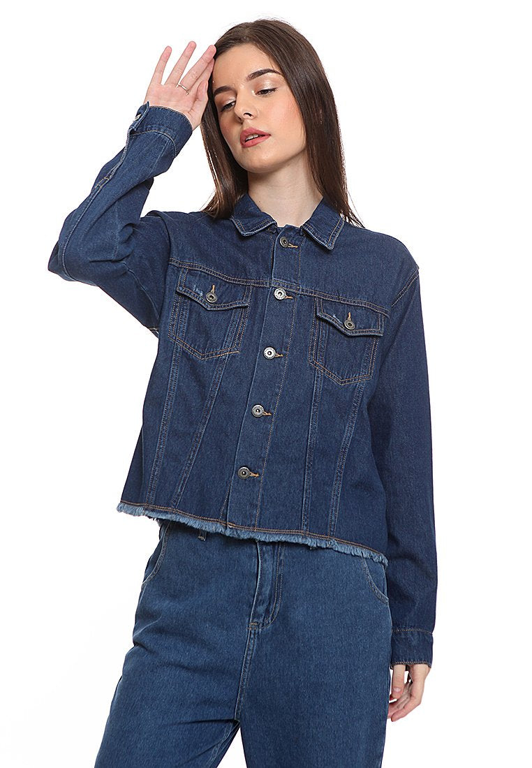 Crop Denim Jacket