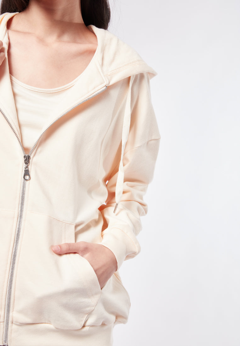 Basic Zip Up Hoodie Jacket