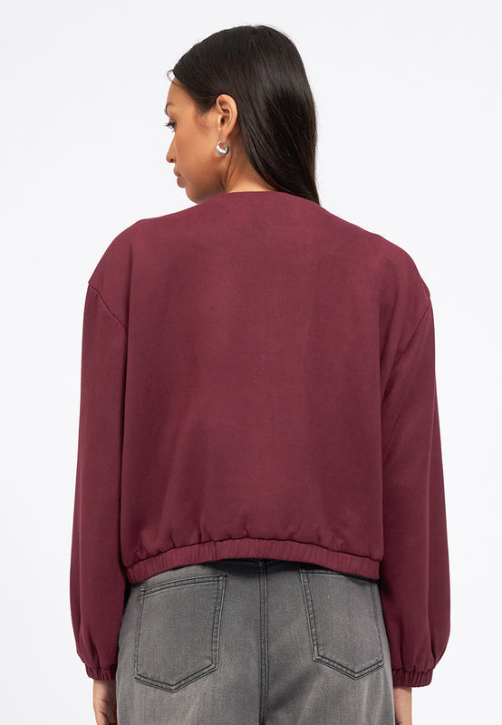 Oversized Suede Jacket