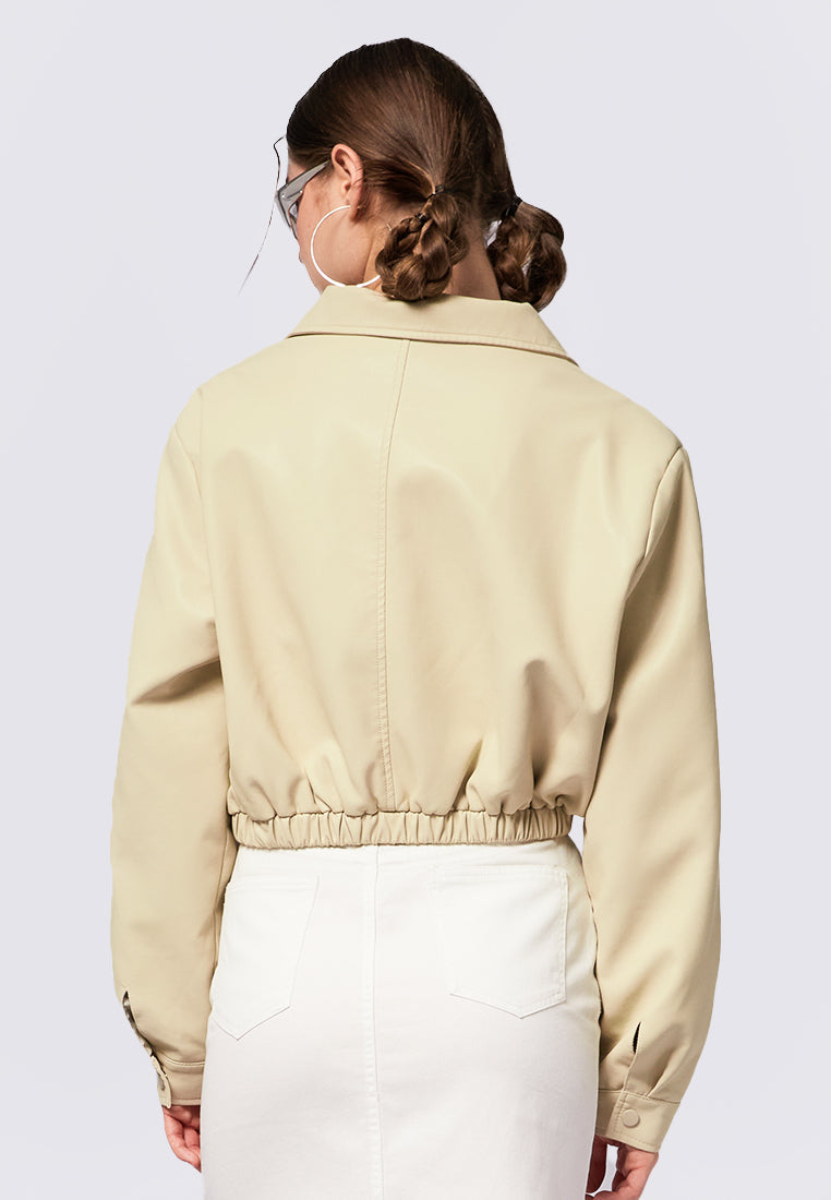 Oversized Crop Jacket
