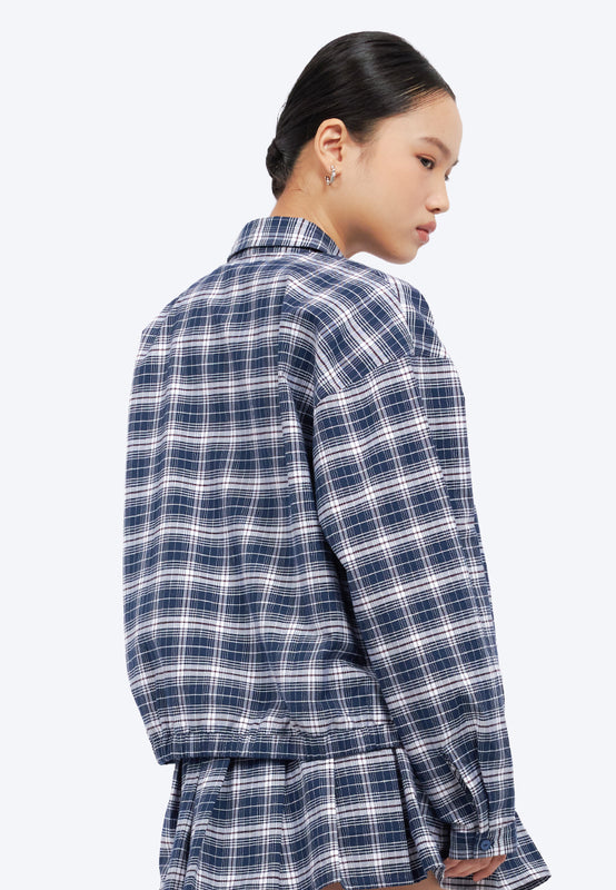 Button Up Checks Jacket