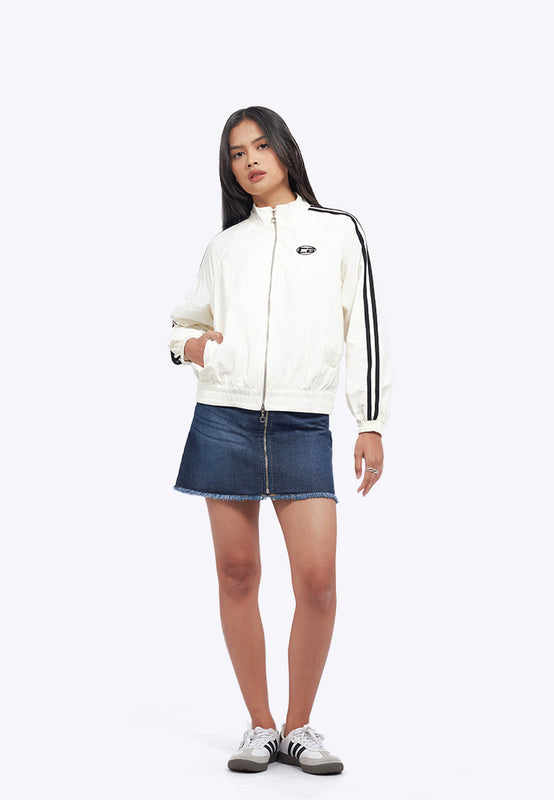 Stripes Detail Parachute Jacket