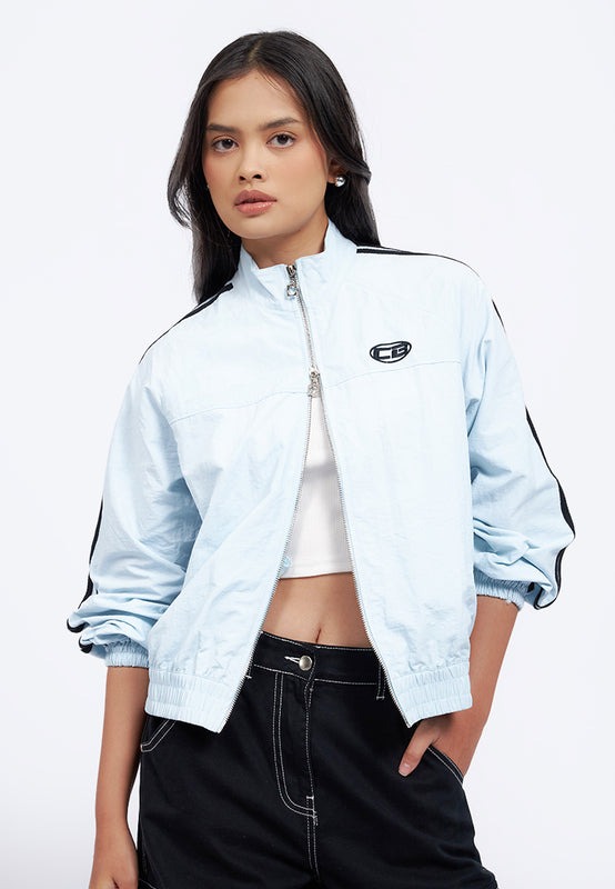 Stripes Detail Parachute Jacket
