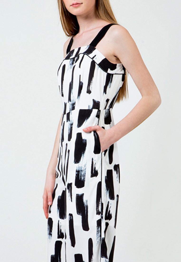 Abstract Print Jumpsuit