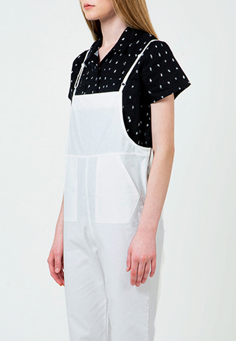 Off White Long Jumpsuit