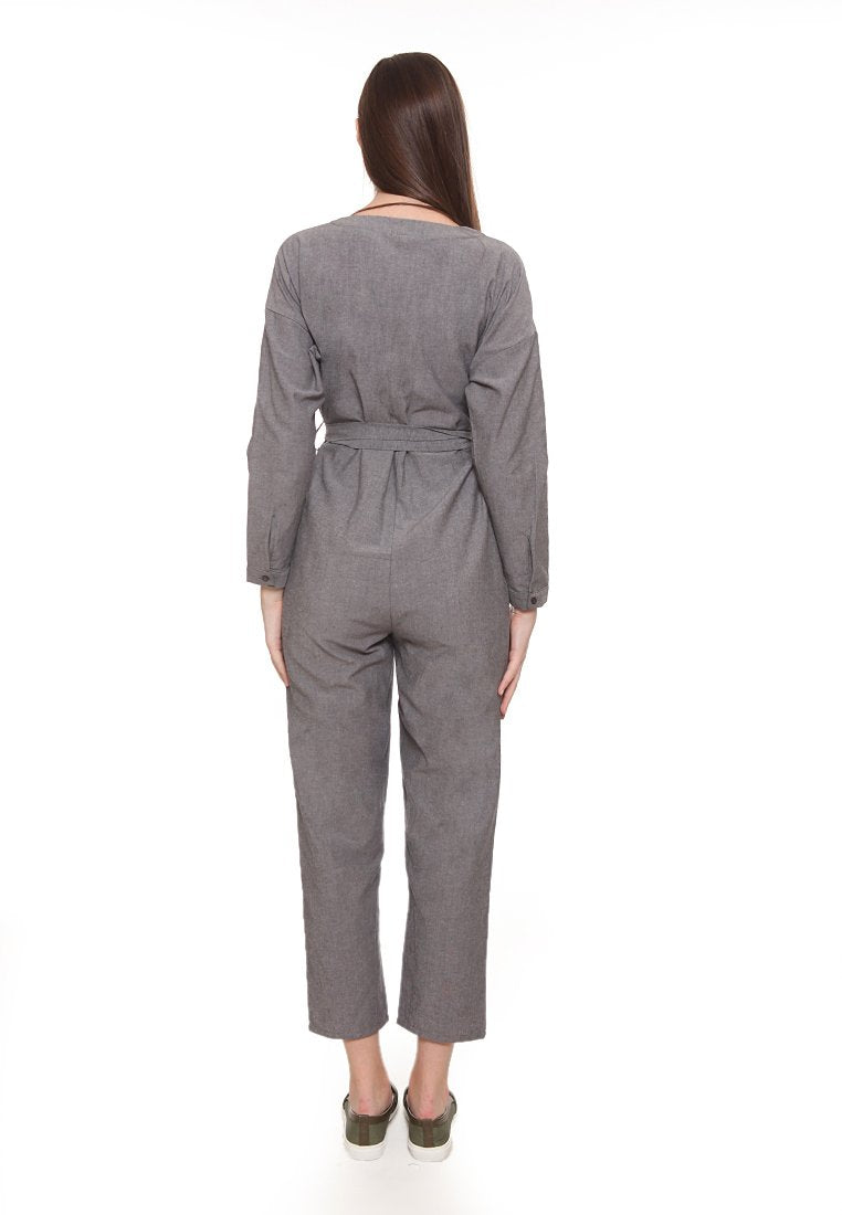 Jumpsuit With Tie Belts