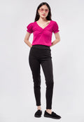 Legging with Creased Details
