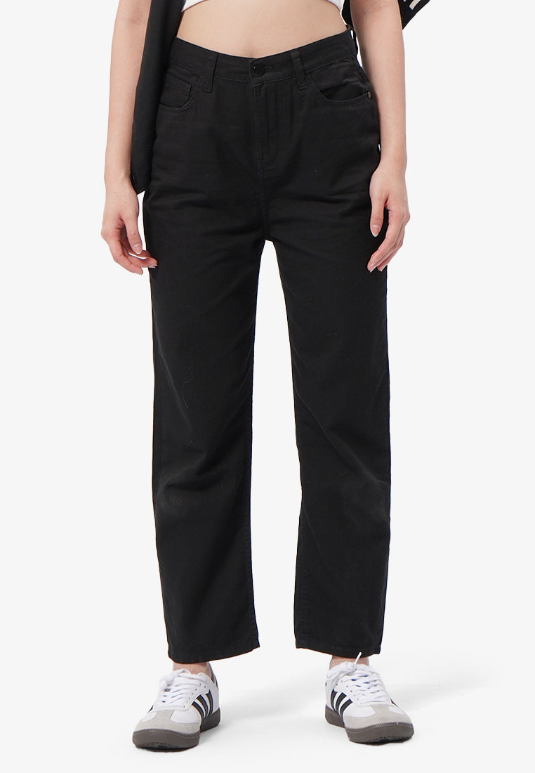 Regular Fit Tapered Long Pants