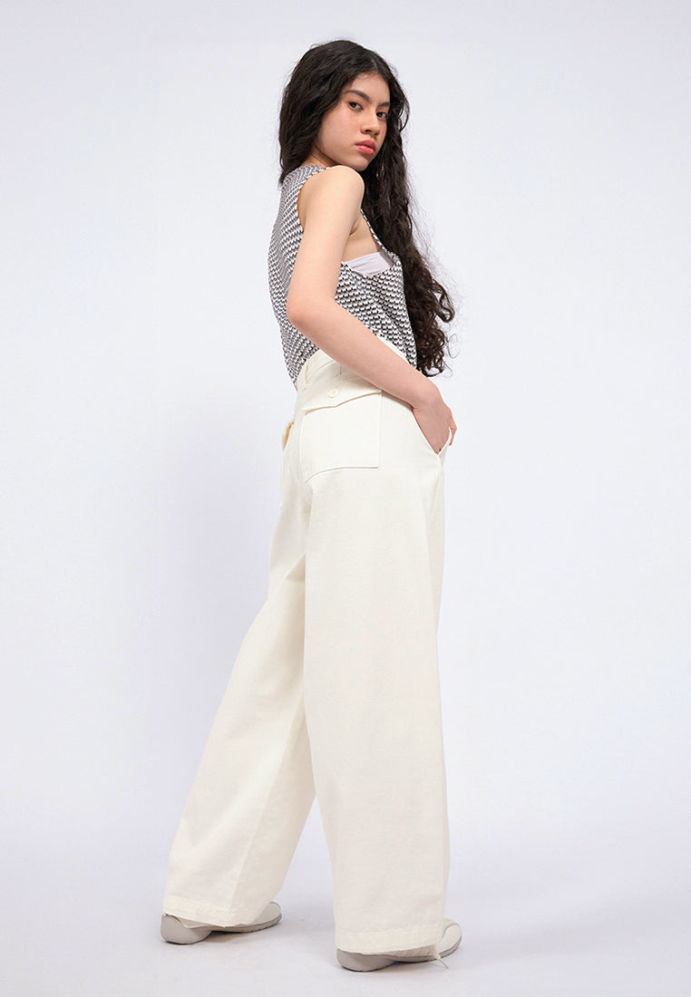 High Waist Barrel Pants