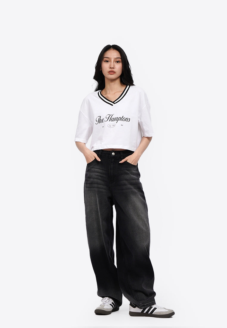 Baggy Denim Pants