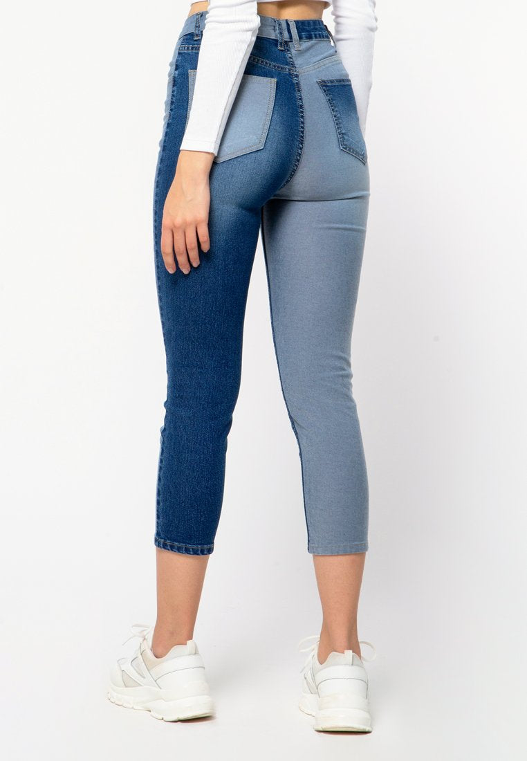 Patch Mom Jeans