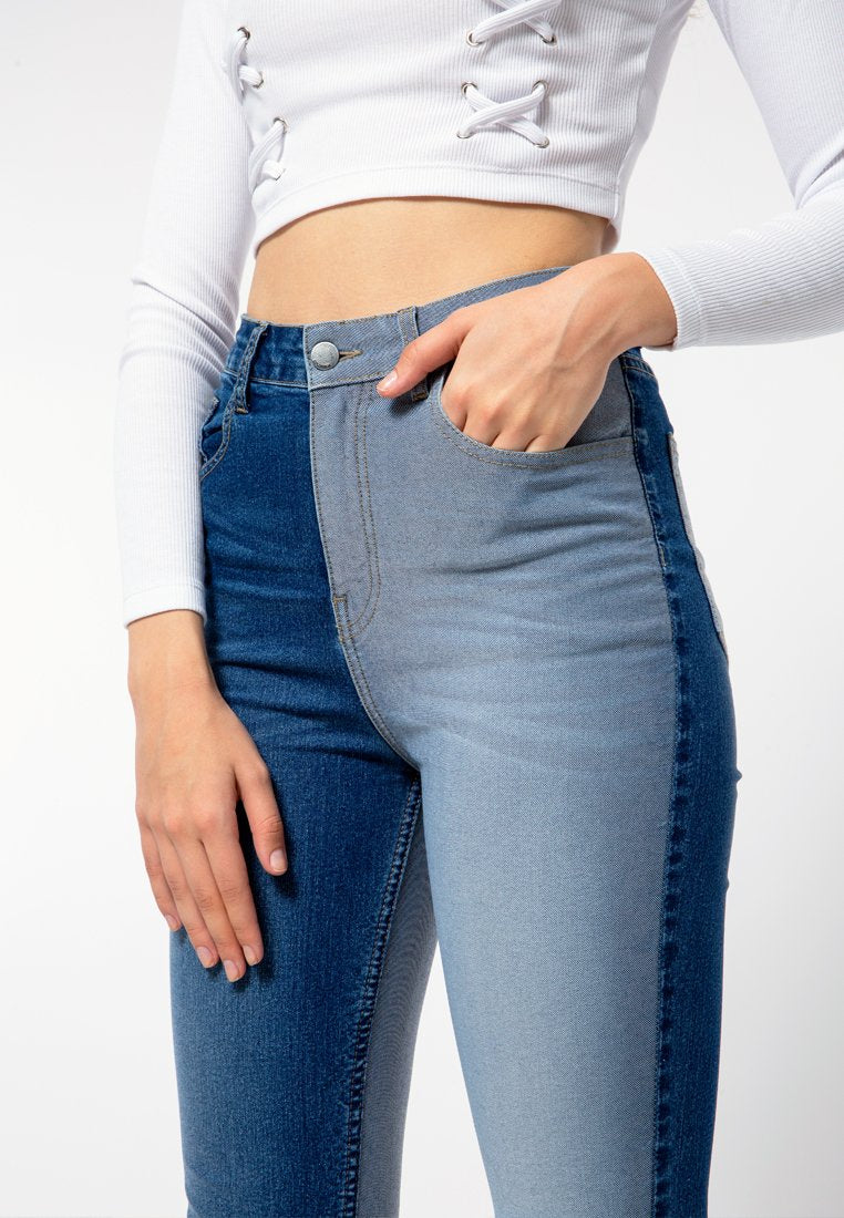 Patch Mom Jeans