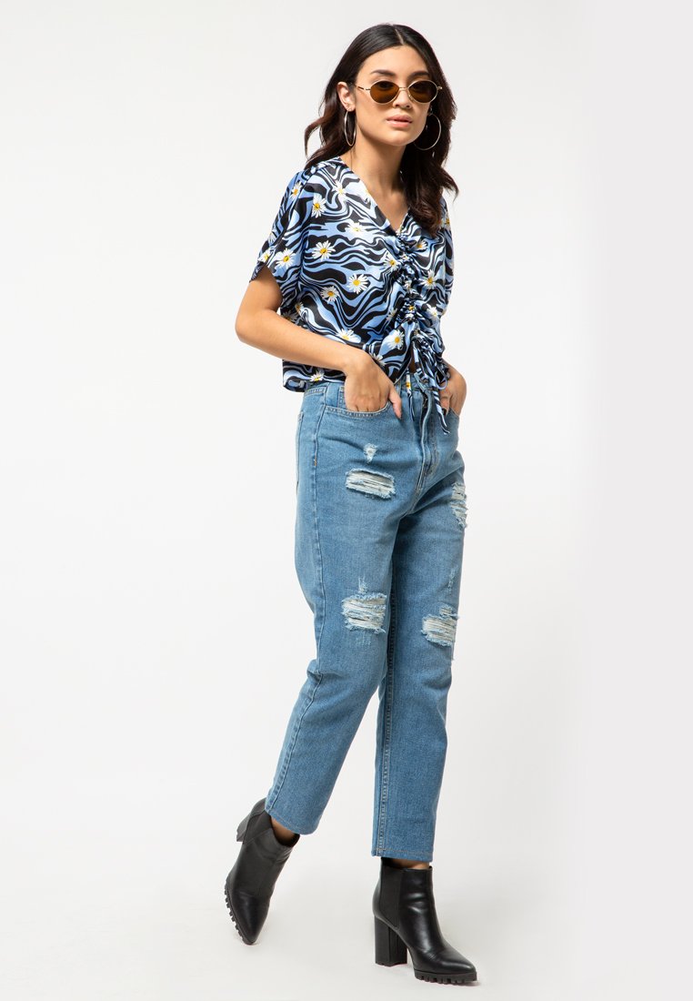 Patches Destroy Denim