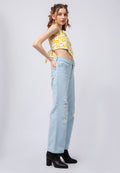 Destroyed Denim Pants