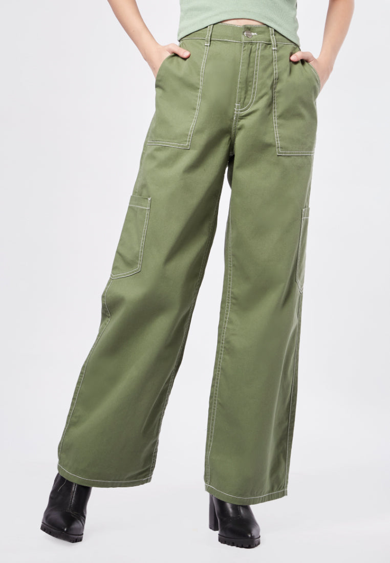 Cargo Trousers with Patch Pocket